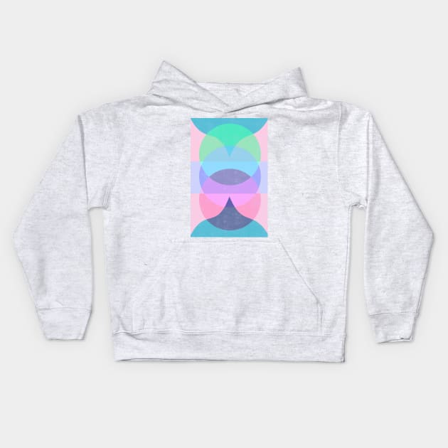 SPATIAL DIVIDE II Kids Hoodie by Showdeer